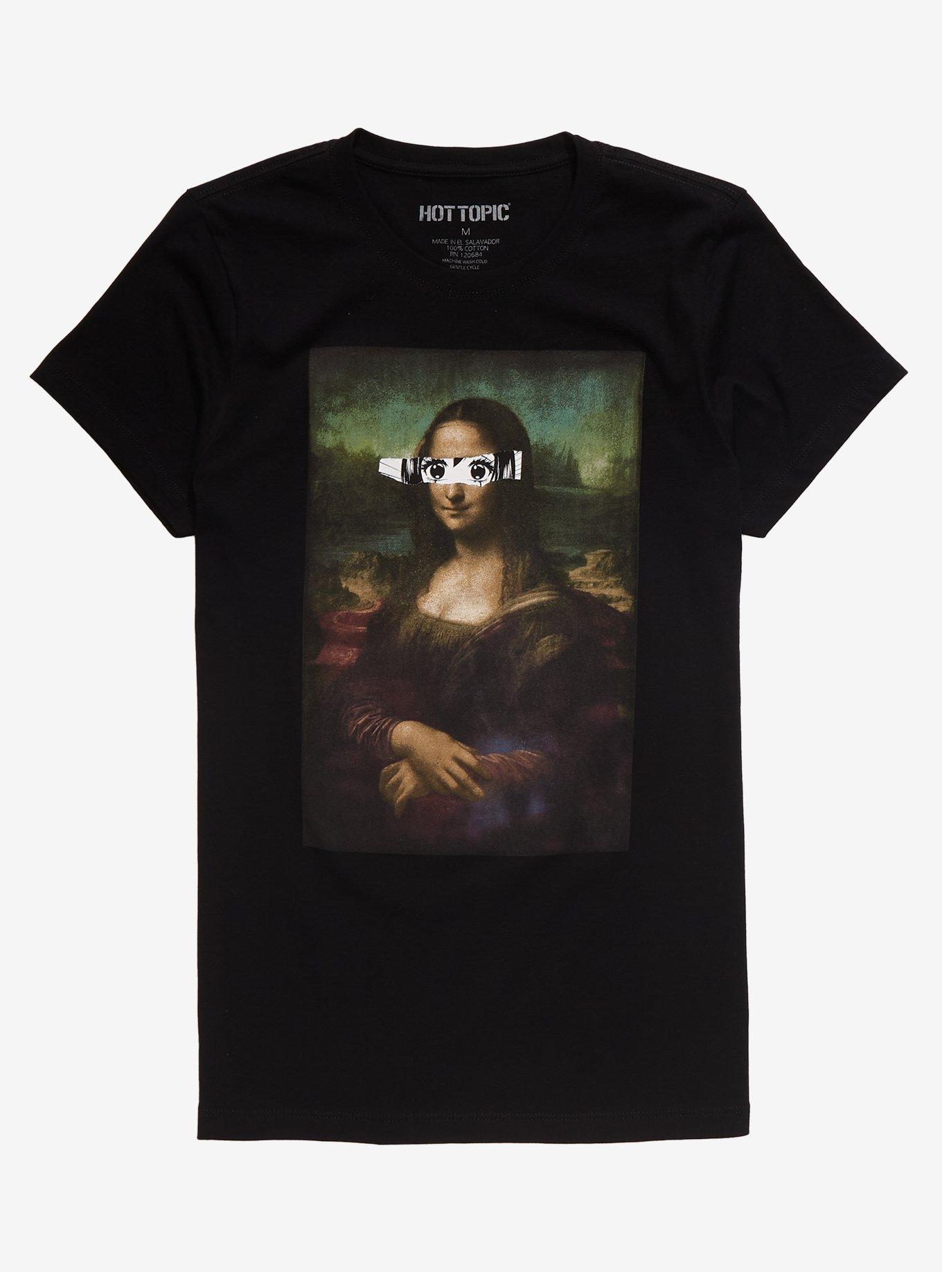 Mona Lisa Anime Eyes Girls T-Shirt, MULTI, hi-res