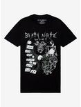 Death Note Rules & Character Collage Boyfriend Fit Girls T-Shirt, MULTI, hi-res