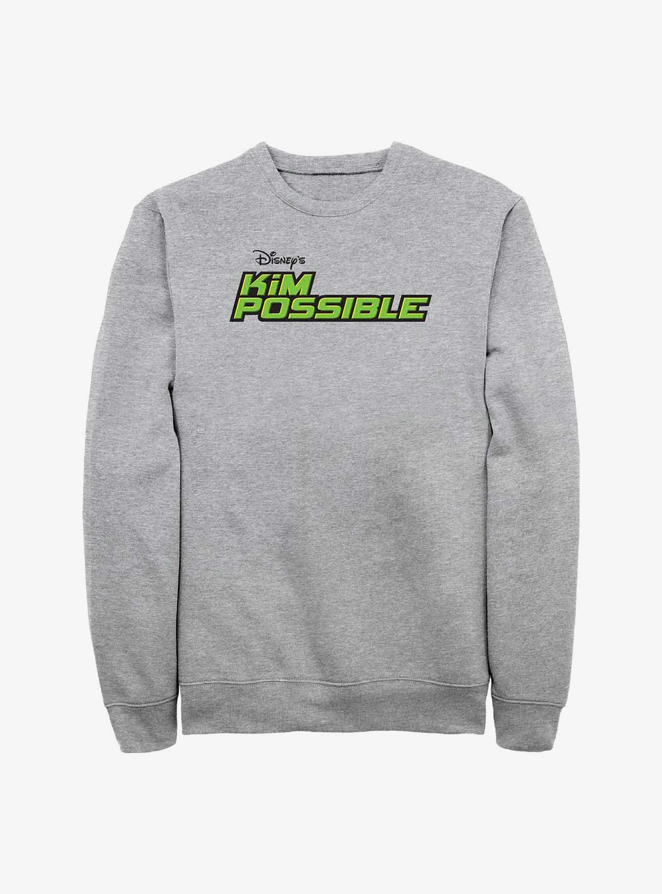 Disney Kim Possible Logo Sweatshirt, ATH HTR, hi-res