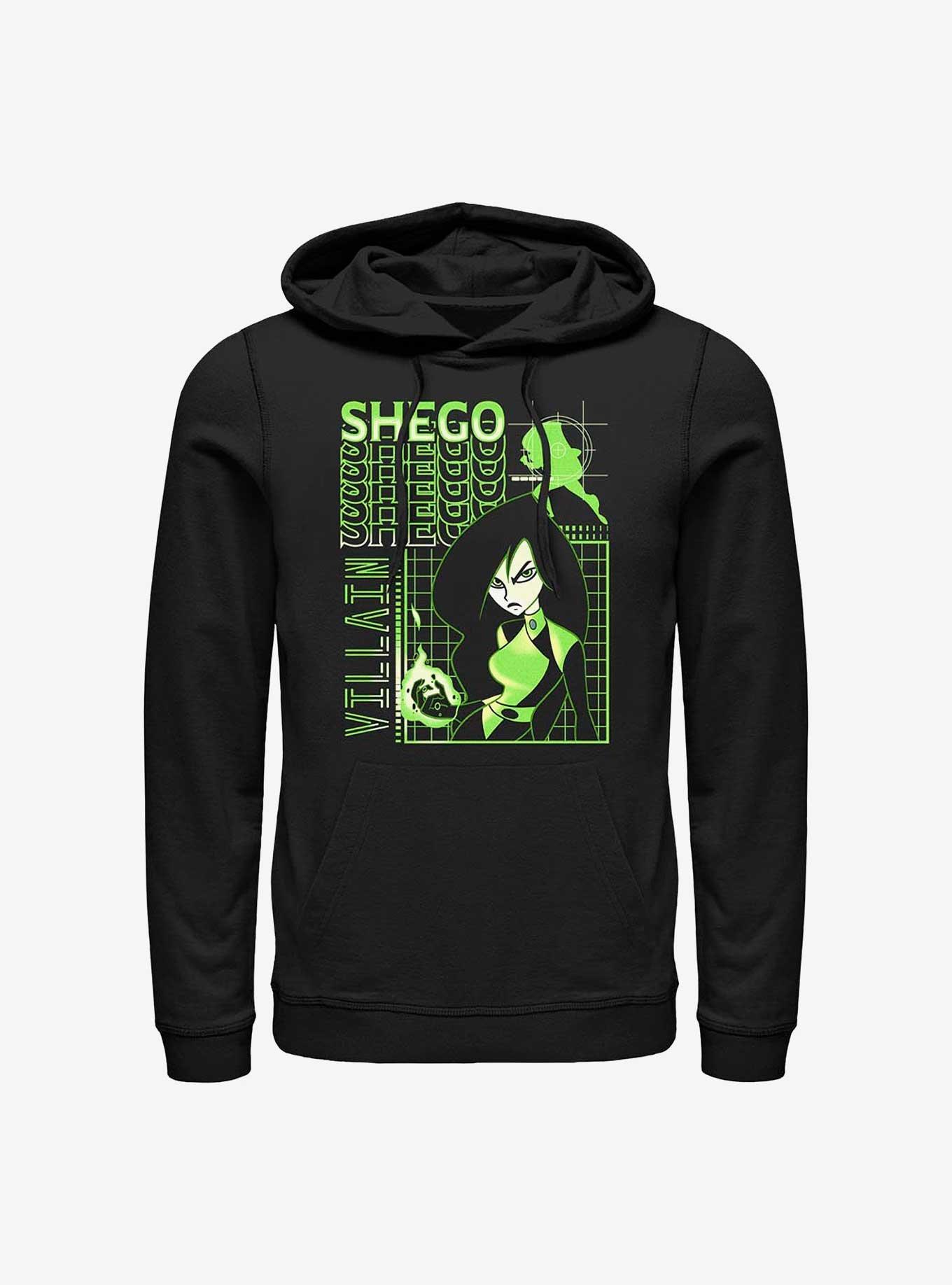Disney Kim Possible Shego Villain Hoodie, , hi-res