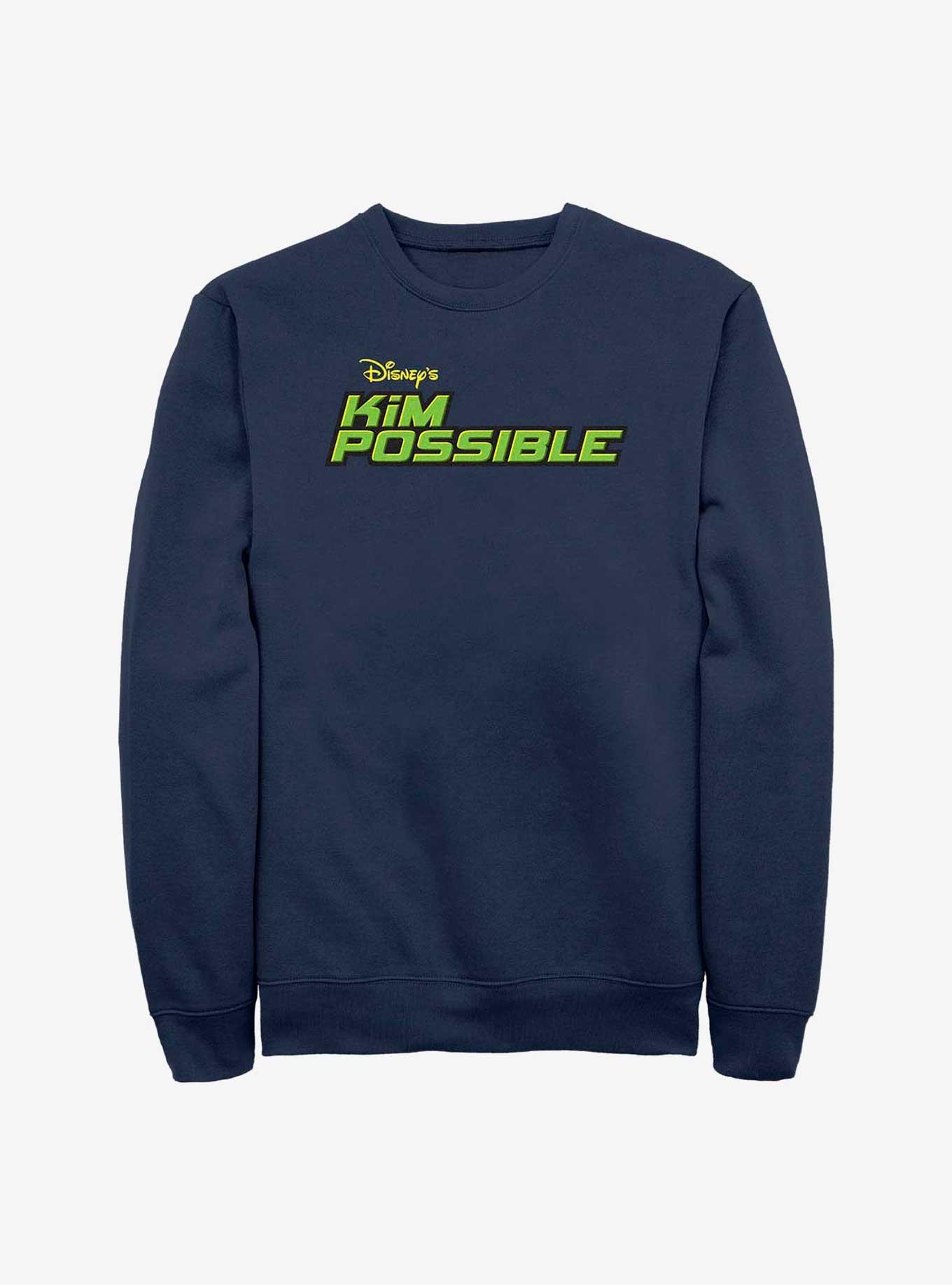 Disney Kim Possible Logo Sweatshirt, NAVY, hi-res