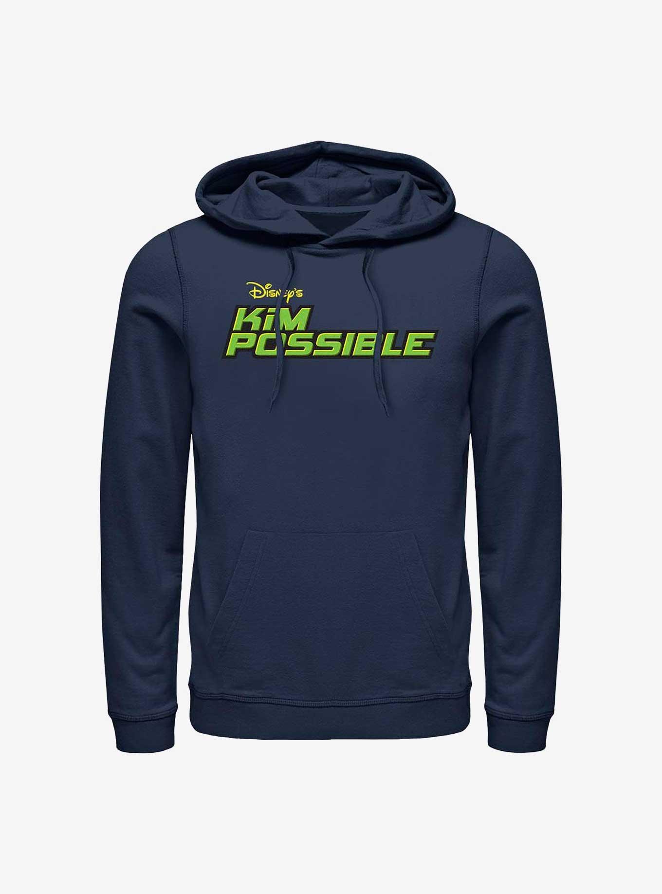 Disney Kim Possible Logo Hoodie, NAVY, hi-res