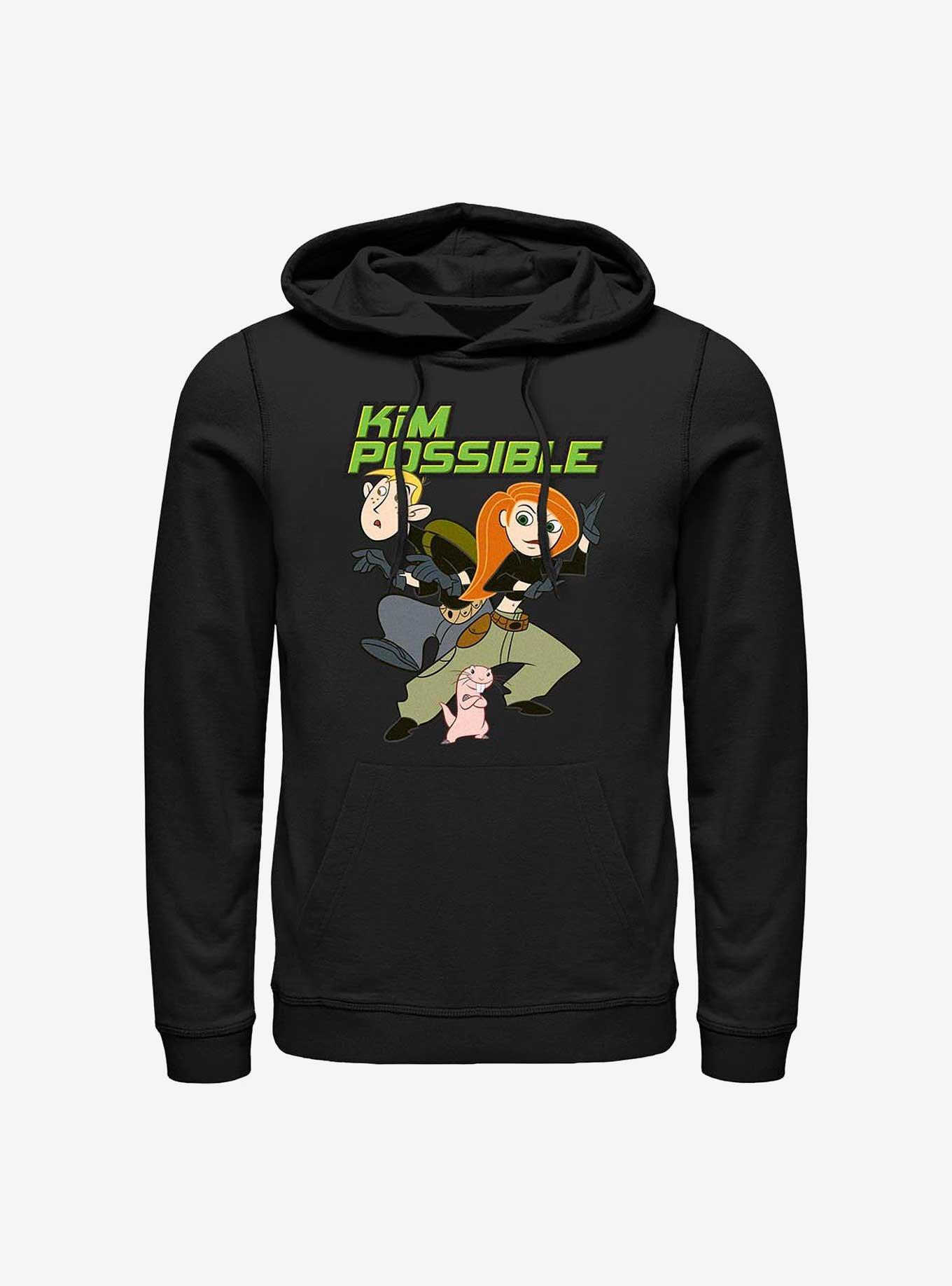 Disney Kim Possible Ron, Kim, & Rufus Hoodie, , hi-res