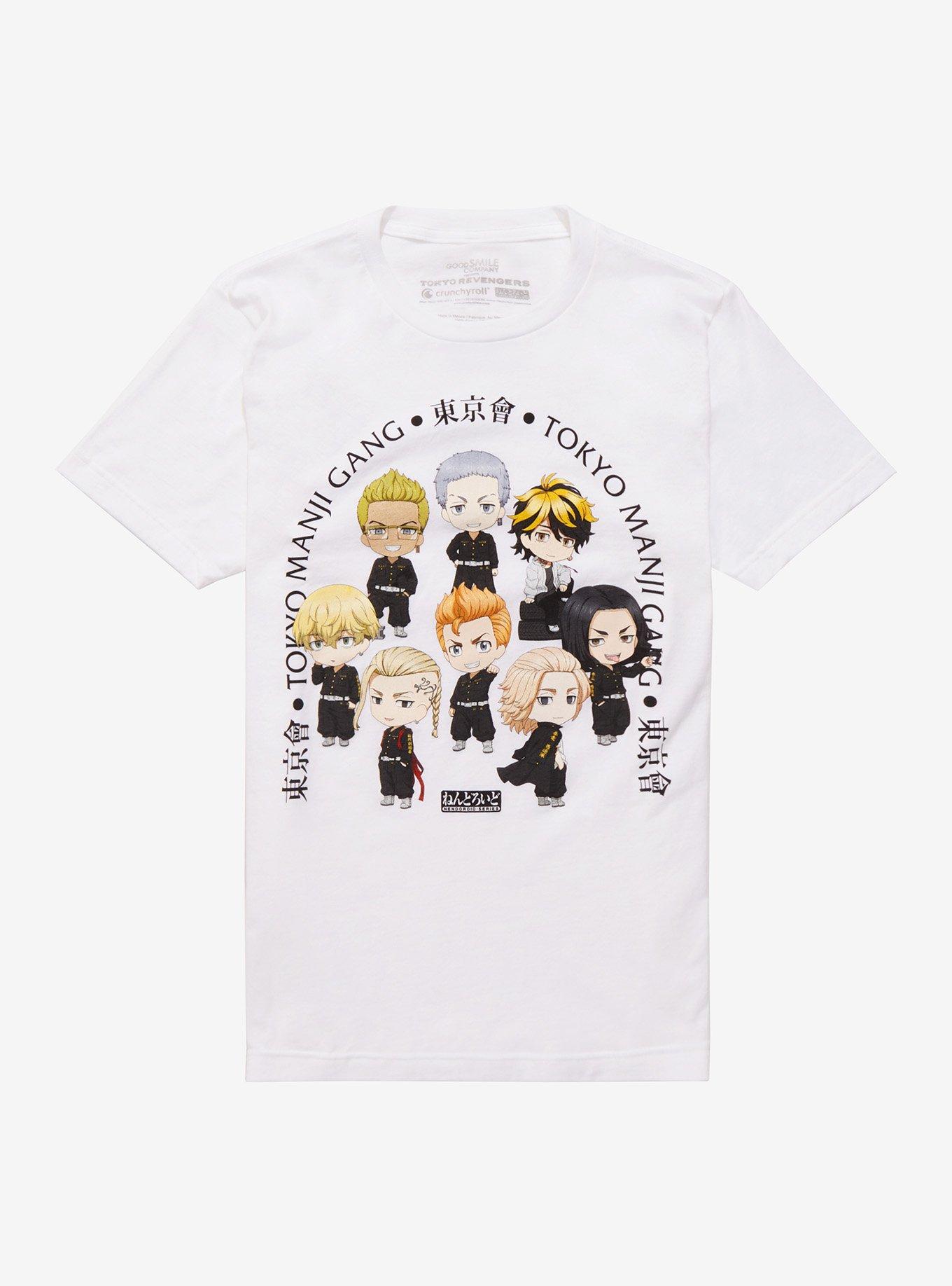 Tokyo Revengers Nendoroid Chibi Group T-Shirt, MULTI, hi-res