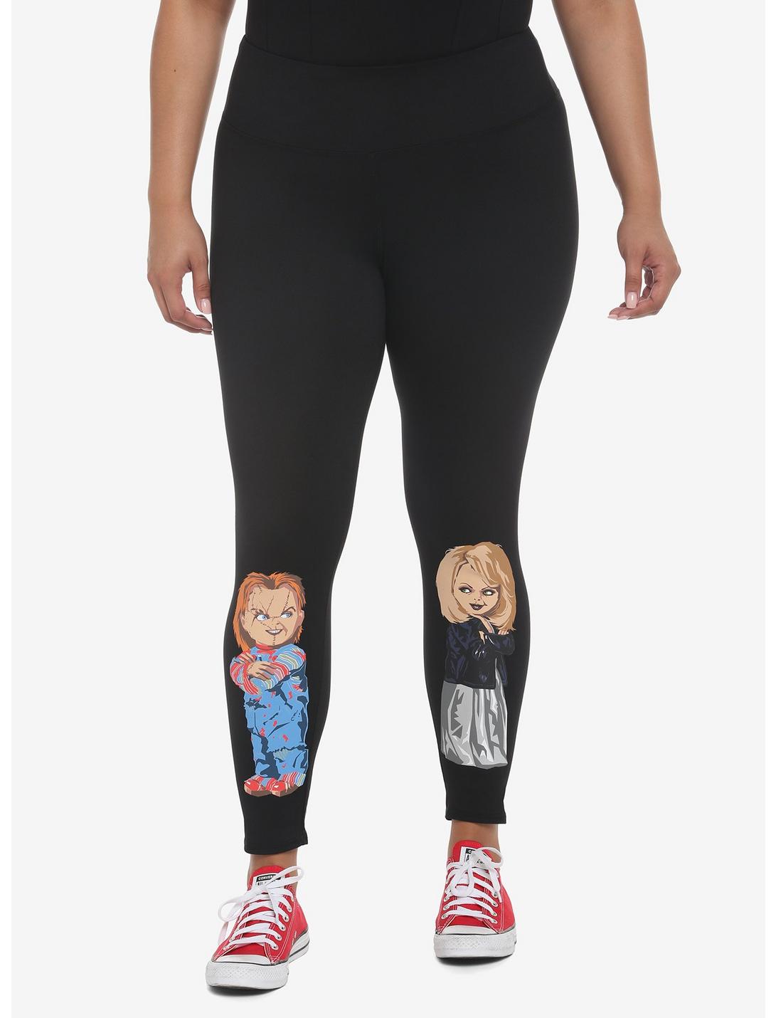 Chucky Tiffany & Chucky Leggings Plus Size, MULTI, hi-res