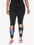 Chucky Tiffany & Chucky Leggings Plus Size, MULTI, hi-res