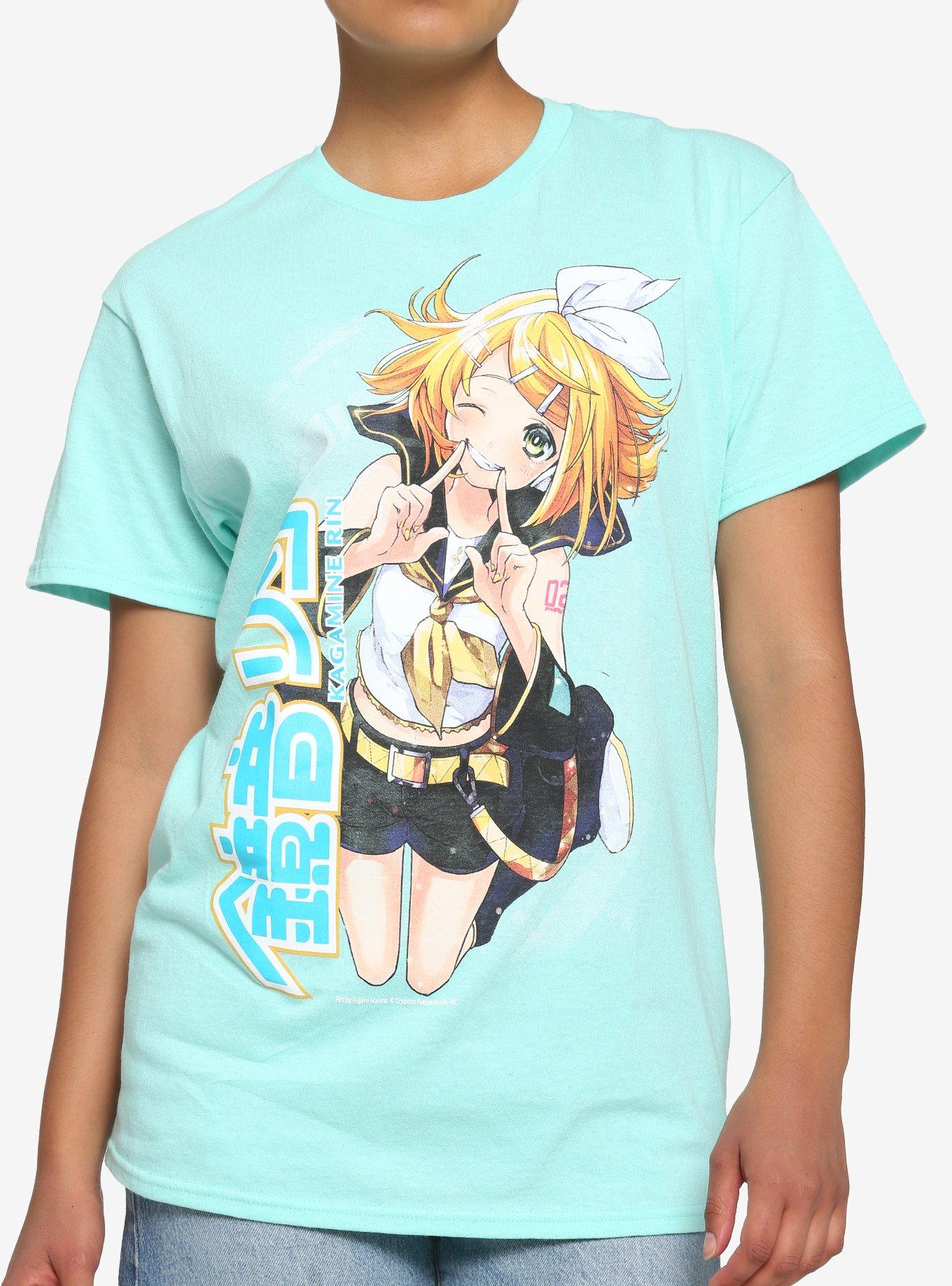 Hatsune Miku Kagamine Rin Girls T-Shirt, MULTI, hi-res