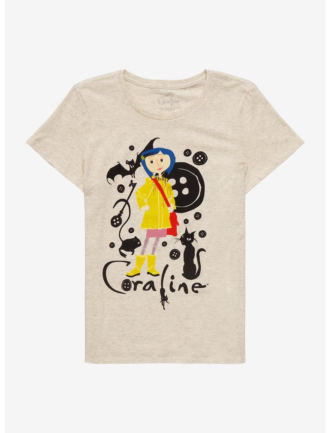 Coraline Icons Girls T-Shirt, MULTI, hi-res