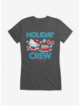 Hello Kitty Holiday Crew Sled Girls T-Shirt, , hi-res