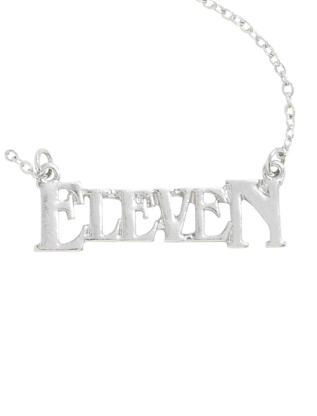 Stranger Things Eleven Name Necklace, , hi-res