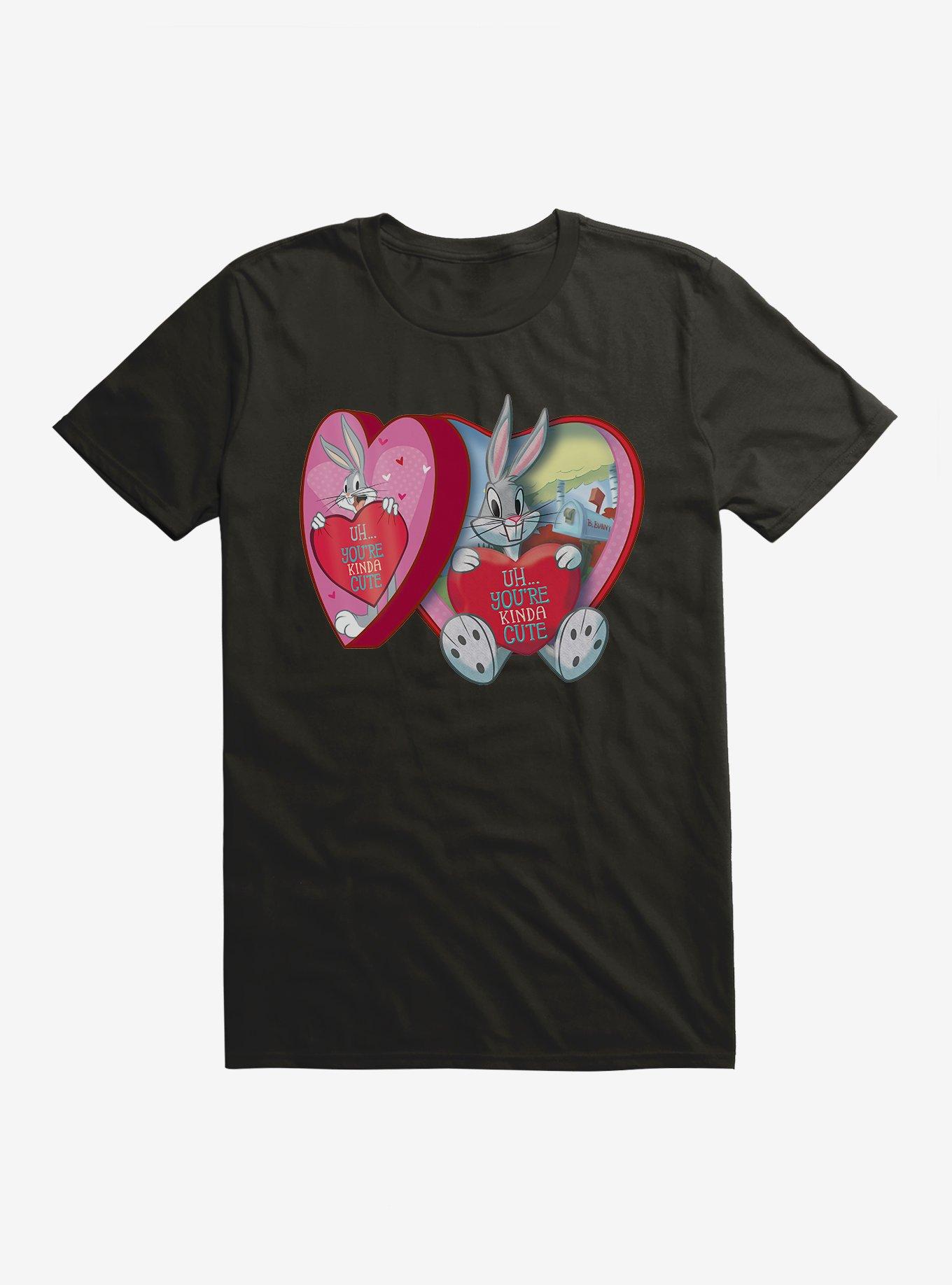 Looney Tunes Kinda Cute Valentine Bugs Bunny T-Shirt, , hi-res