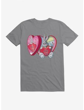 Looney Tunes Kinda Cute Valentine Bugs Bunny T-Shirt, STORM GREY, hi-res