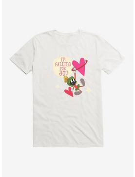 Looney Tunes Marvin The Martian Falling For You T-Shirt, WHITE, hi-res