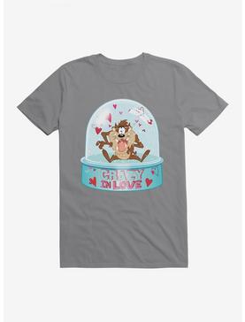Looney Tunes Taz Crazy In Love Snow Globe T-Shirt, , hi-res