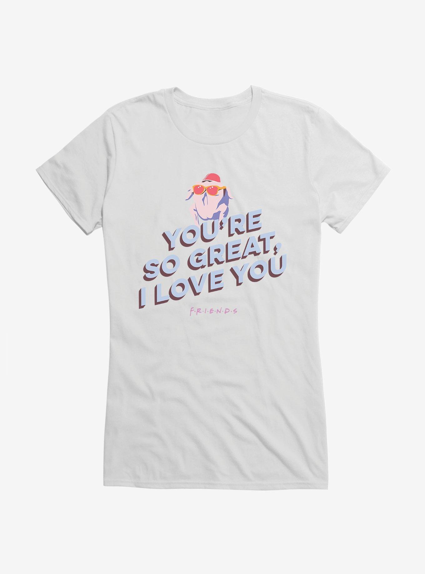 Friends So Great Girls T-Shirt, WHITE, hi-res