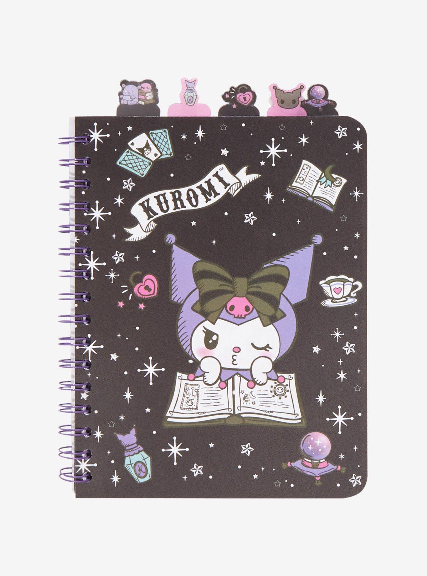 Kuromi Crystal Ball Tab Journal