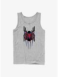 Marvel Spider-Man Spiders Stacked Tank, ATH HTR, hi-res