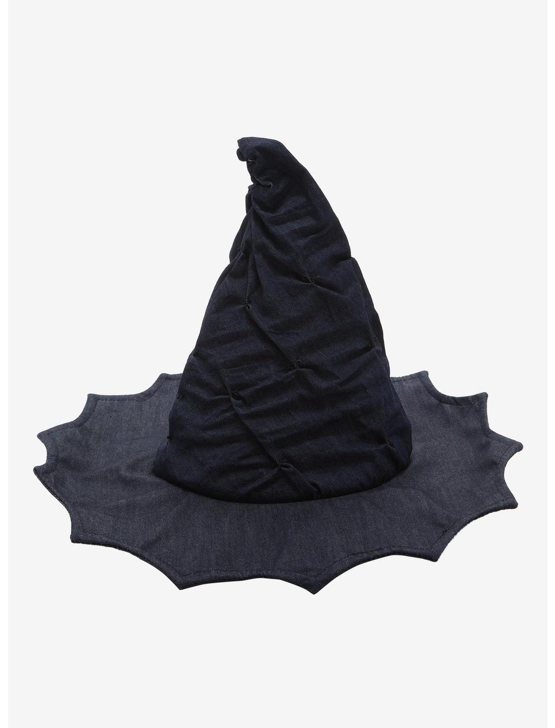 Black Scrunchie Witch Hat, , hi-res
