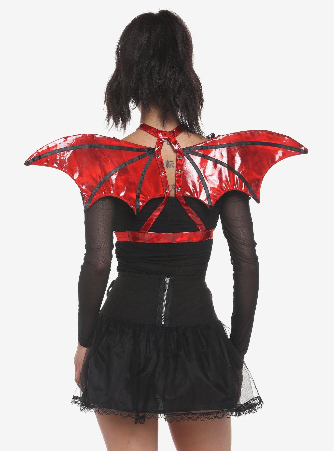 Red Devil Wings Harness Hot Topic