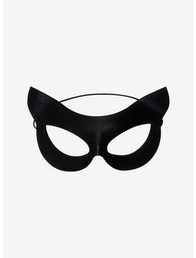 Black Vinyl Cat Mask, , hi-res