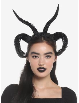 Double Demon Horns Headband, , hi-res