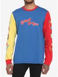 Chucky Good Guys Color-Block Long-Sleeve T-Shirt, MULTI, hi-res