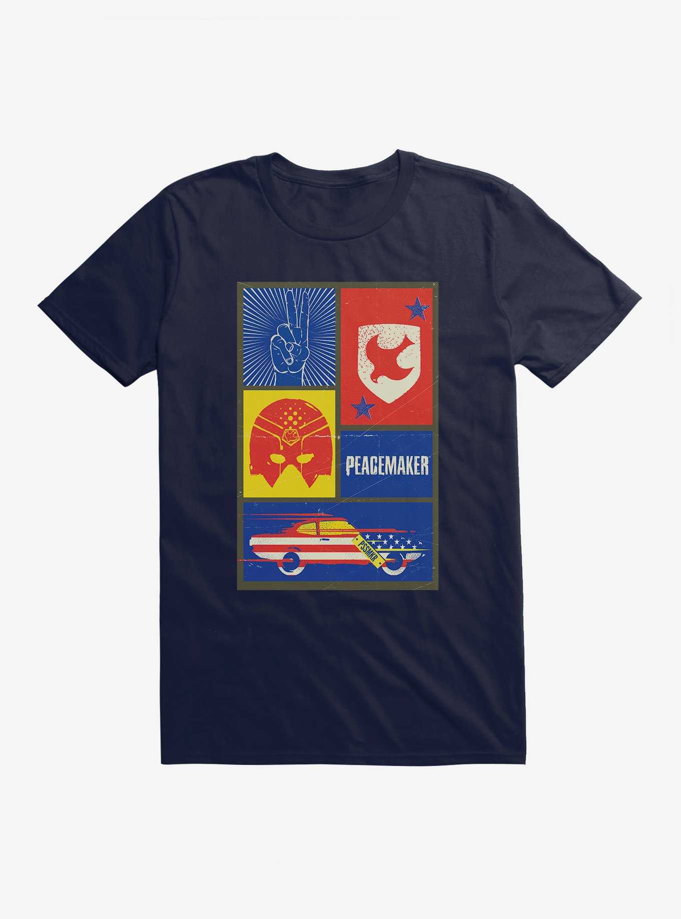 DC Comics Peacemaker Icons T-Shirt, , hi-res