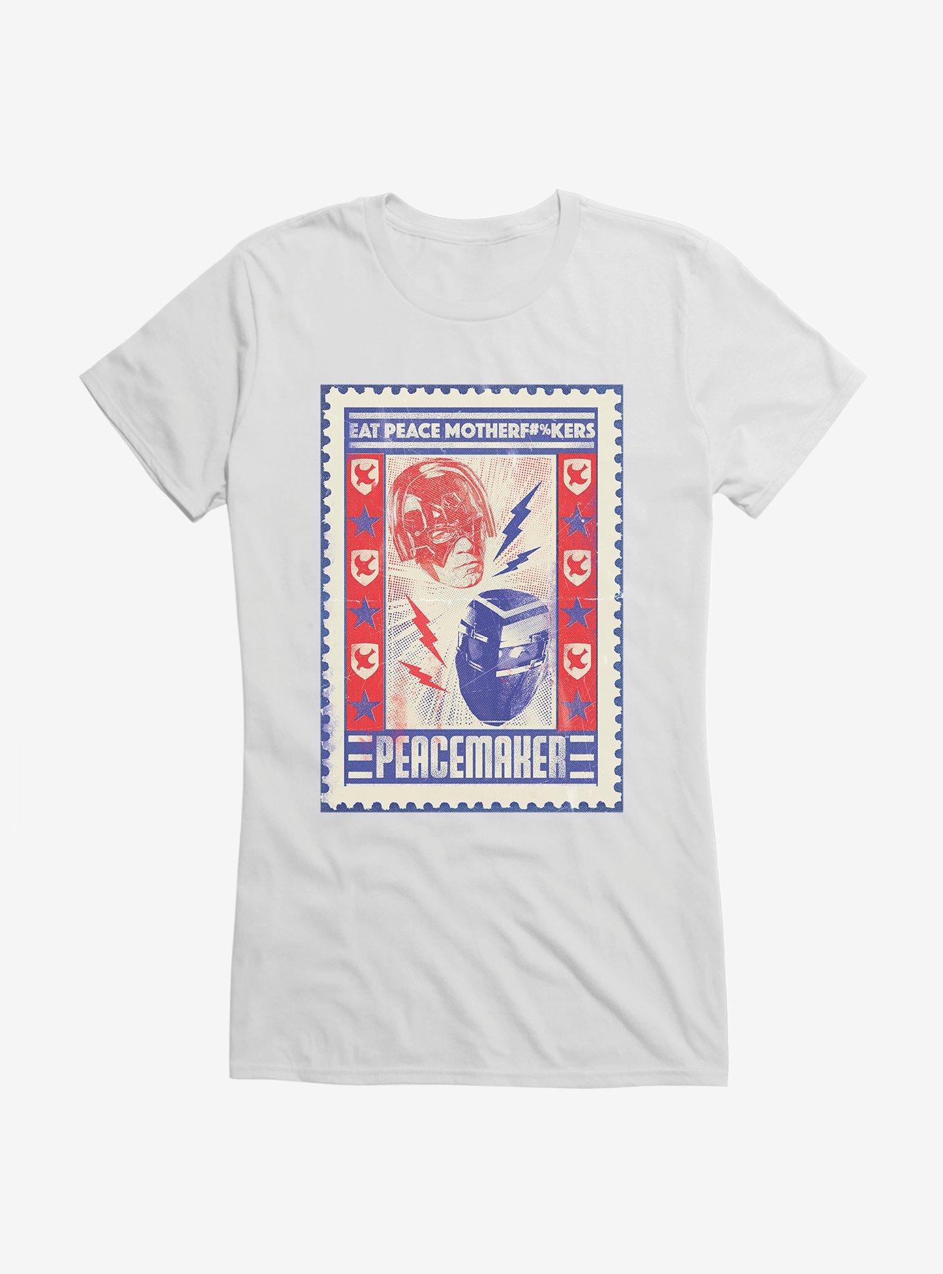 DC Comics Peacemaker Match Up Girl's T-Shirt, WHITE, hi-res