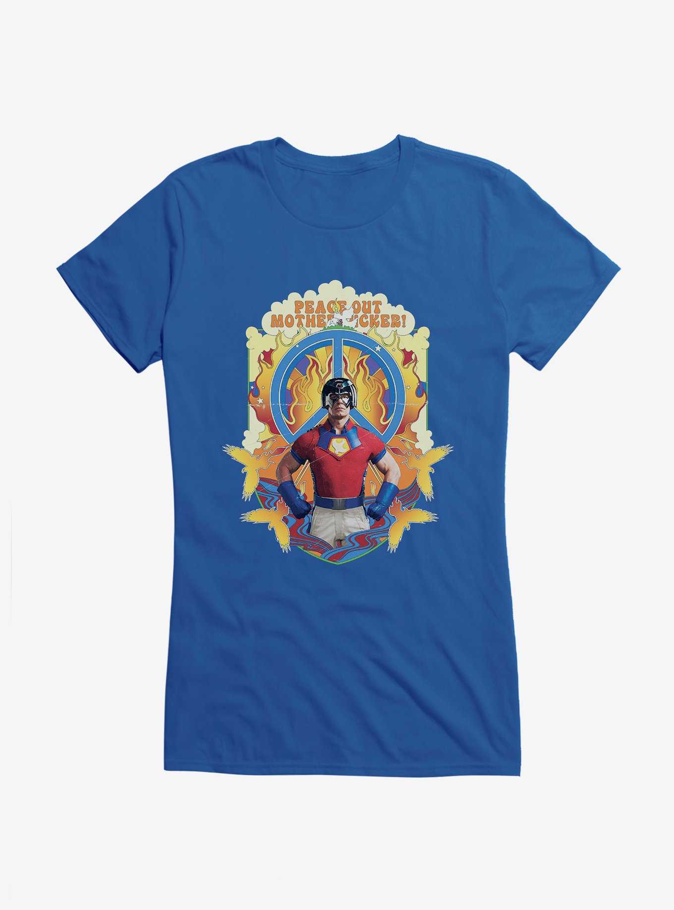 DC Comics Peacemaker Peace Out Girl's T-Shirt, , hi-res