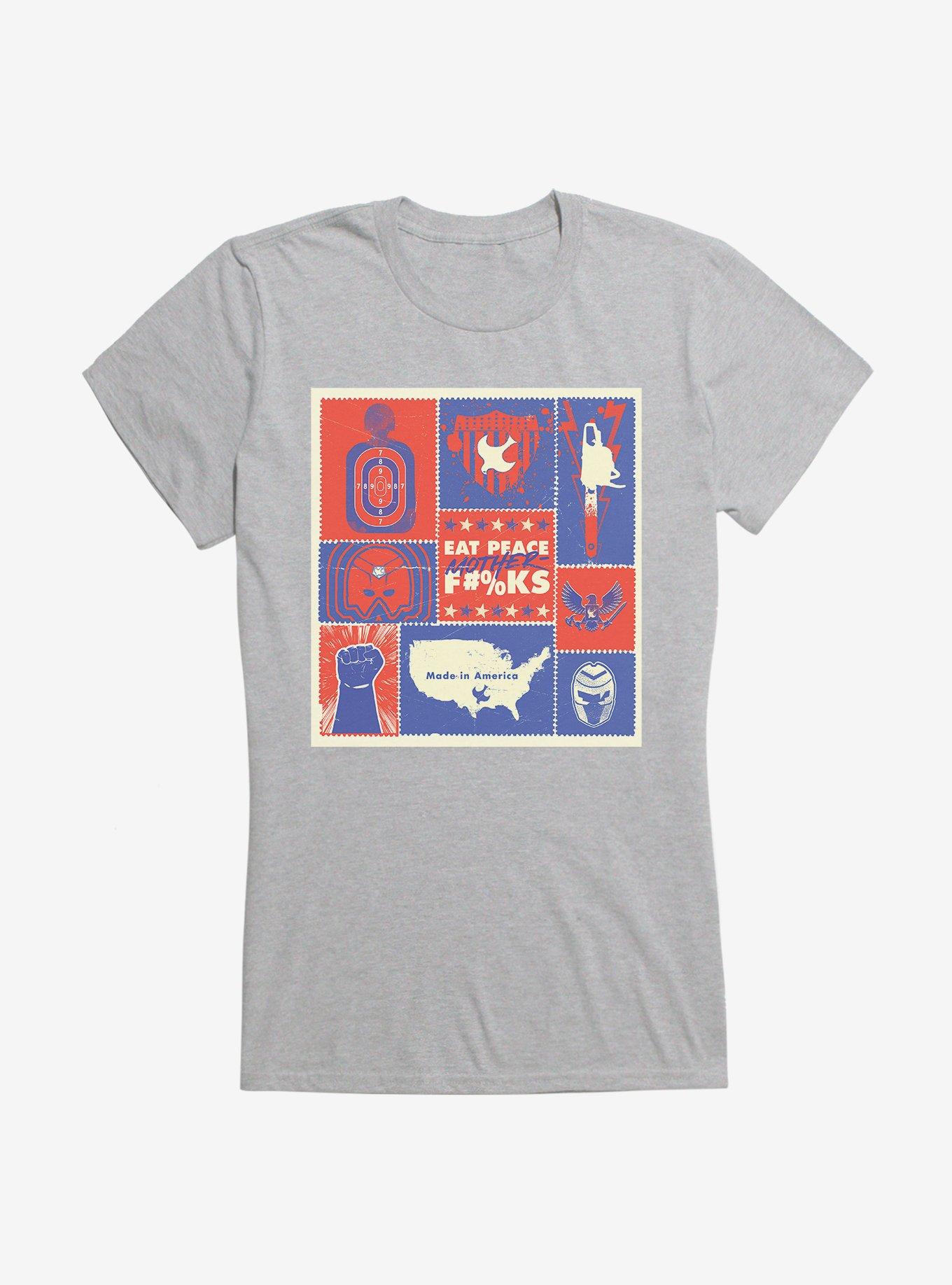 DC Comics Peacemaker Symbols Girl's T-Shirt