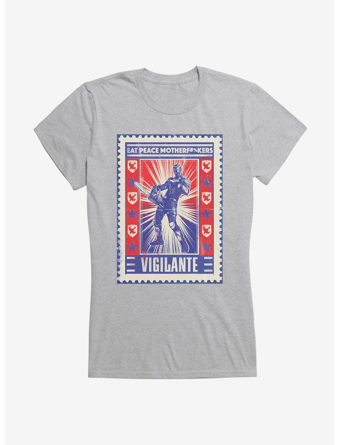 DC Comics Peacemaker Vigilante Girl's T-Shirt, HEATHER, hi-res