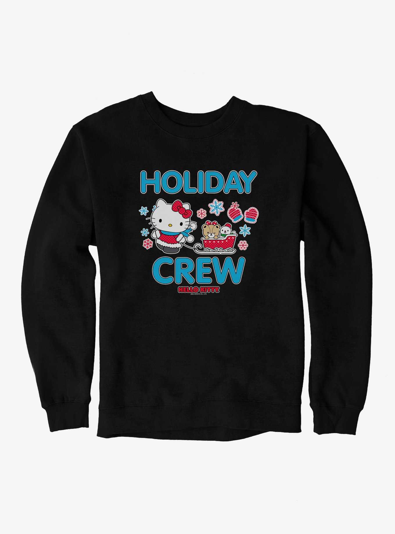 Hello Kitty Holiday Crew Sled Sweatshirt, , hi-res