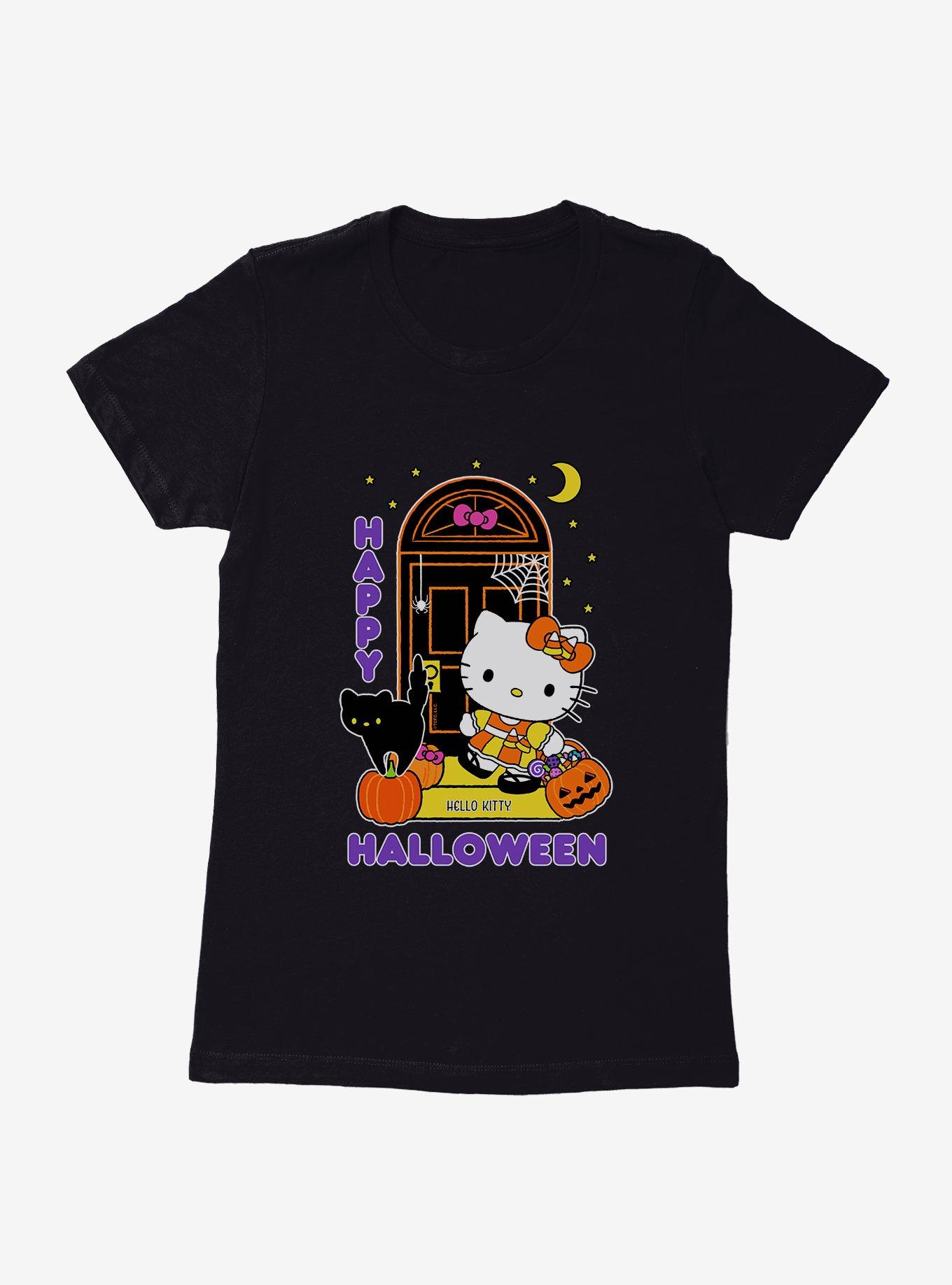 Hello Kitty Trick Or Treating Womens T-Shirt, , hi-res