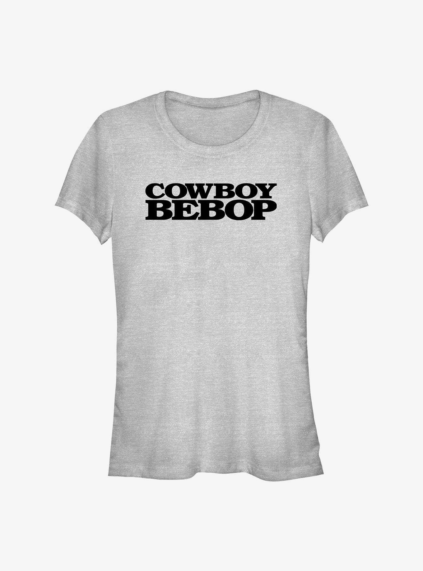 Cowboy Bebop Bebop Logo Girl's T-Shirt, ATH HTR, hi-res