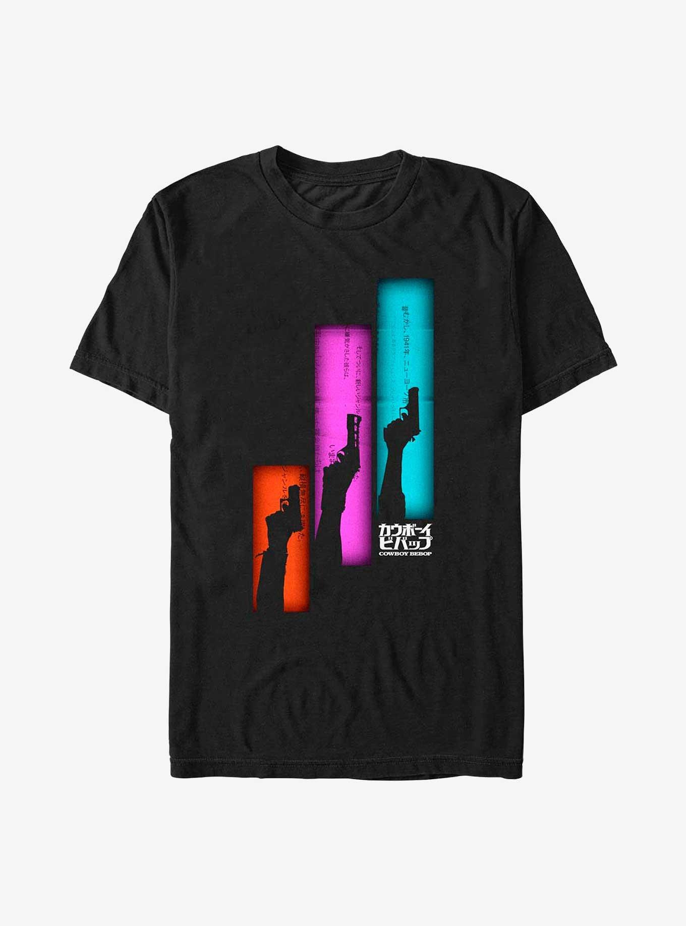 Cowboy Bebop Gun Panels T-Shirt, , hi-res