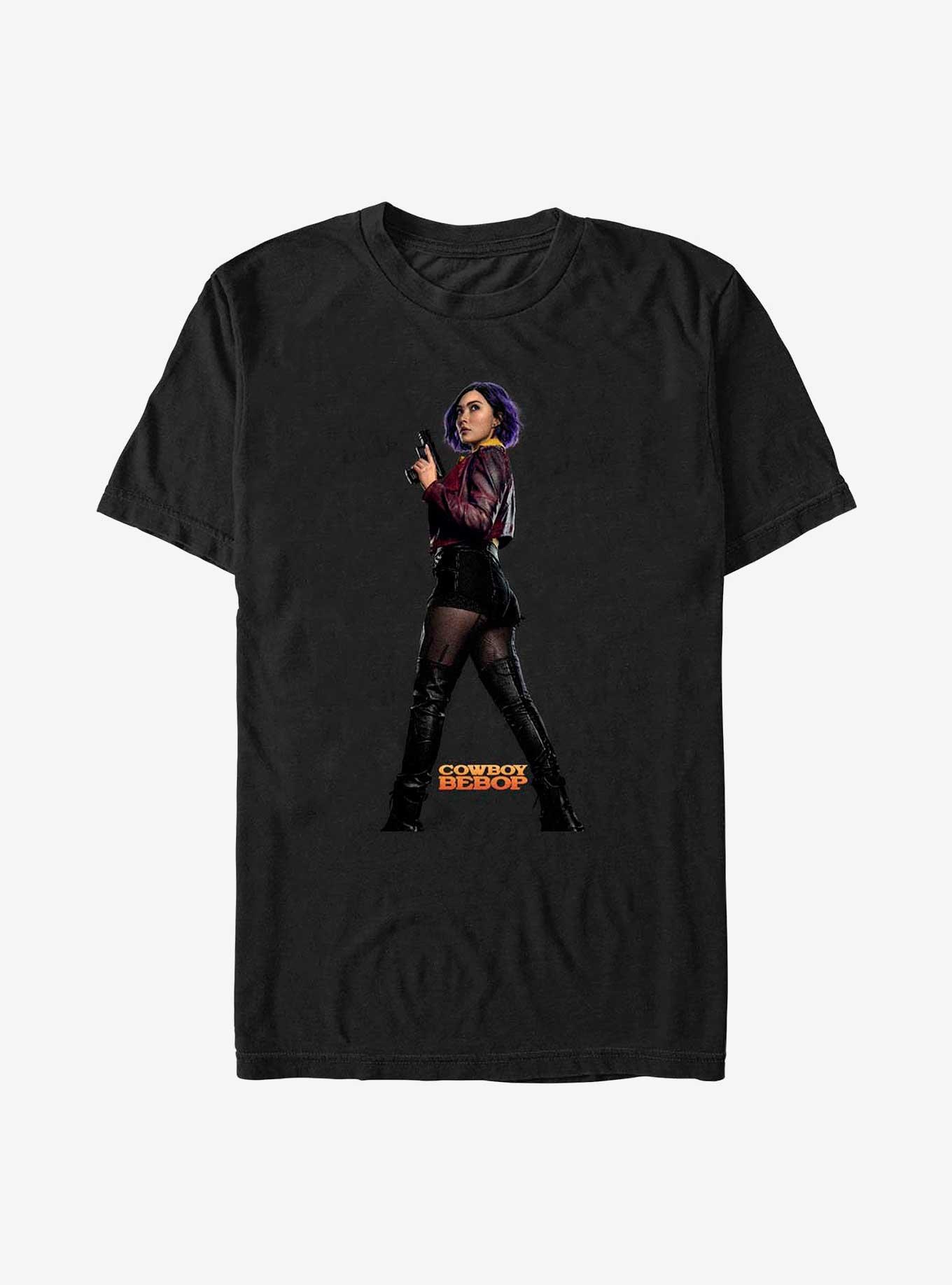 Cowboy Bebop Hero Faye T-Shirt, BLACK, hi-res