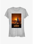 Cowboy Bebop Sunset Poster Girl's T-Shirt, ATH HTR, hi-res