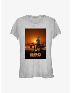 Cowboy Bebop Sunset Poster Girl's T-Shirt, ATH HTR, hi-res