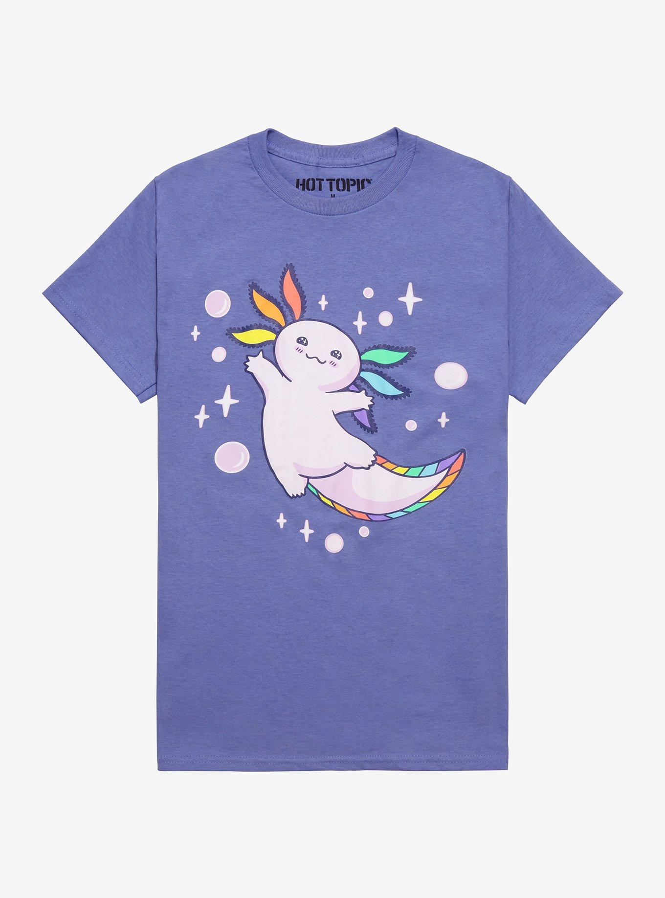 Rainbow Axolotl T-Shirt, MULTI, hi-res