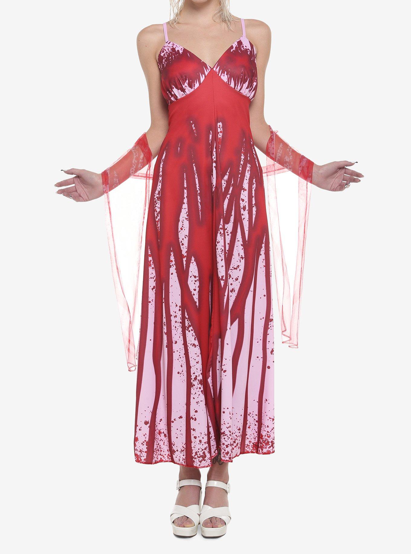 Carrie Bloody Dress Costume, MULTI, hi-res