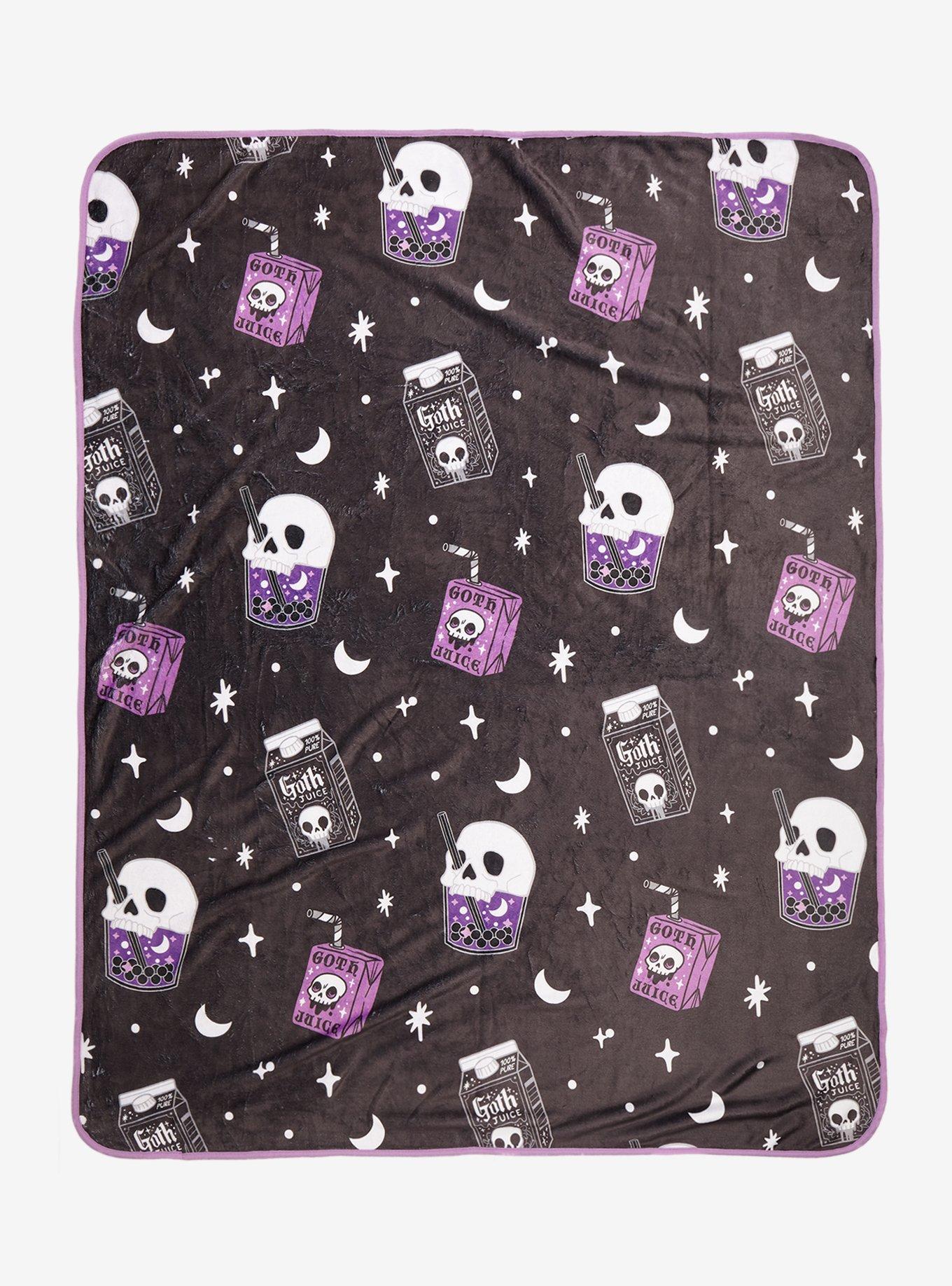 Goth Juice Throw Blanket