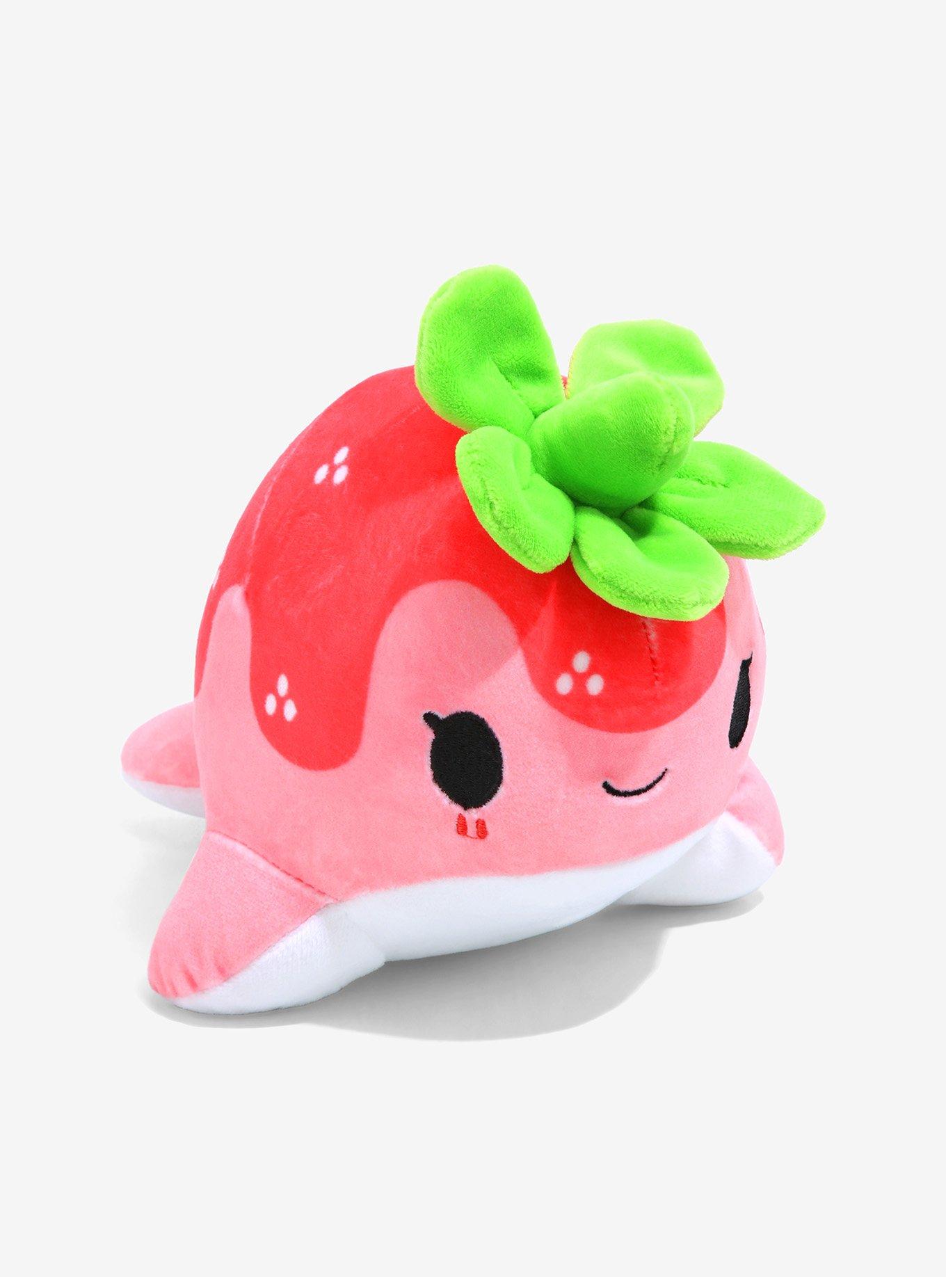 Tasty Peach Strawberry Nomwhal 7 Inch Plush , , hi-res