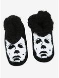 Halloween Michael Myers Face Cozy Slipper Socks, , hi-res