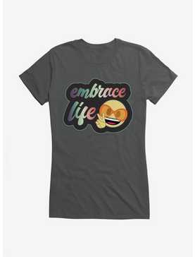 emoji Embrace Life Girls T-Shirt, , hi-res