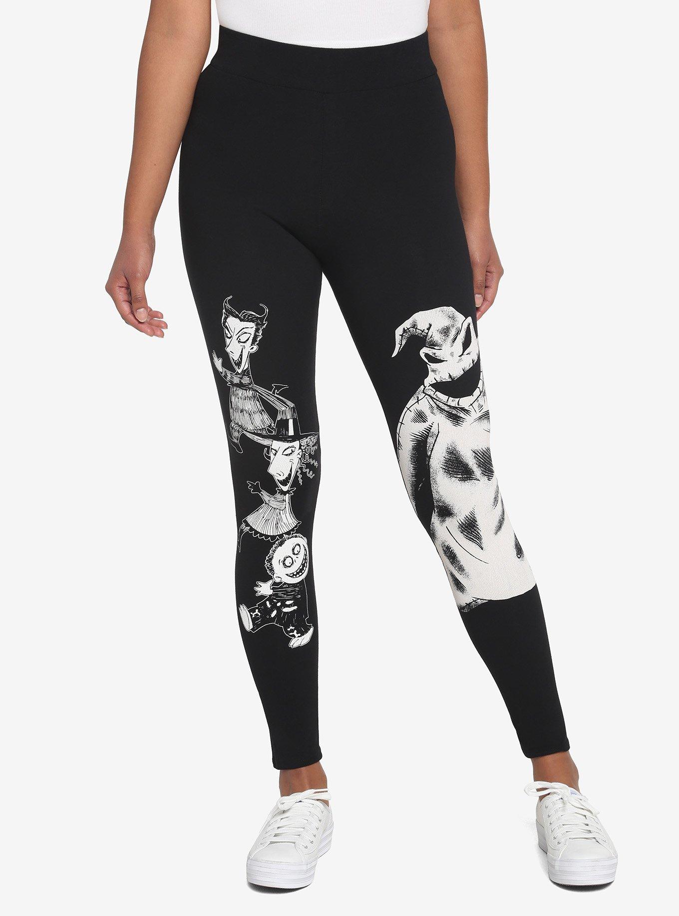 Halloween Town Nightmare Before Christmas Leggings - Screamers Costumes