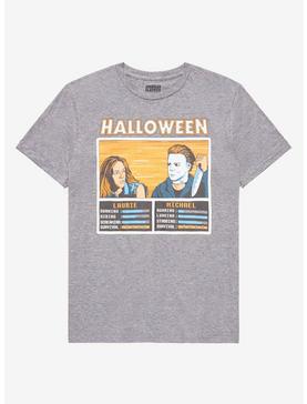 Halloween Michael Myers & Laurie Strode Arcade Game T-Shirt - BoxLunch Exclusive , , hi-res