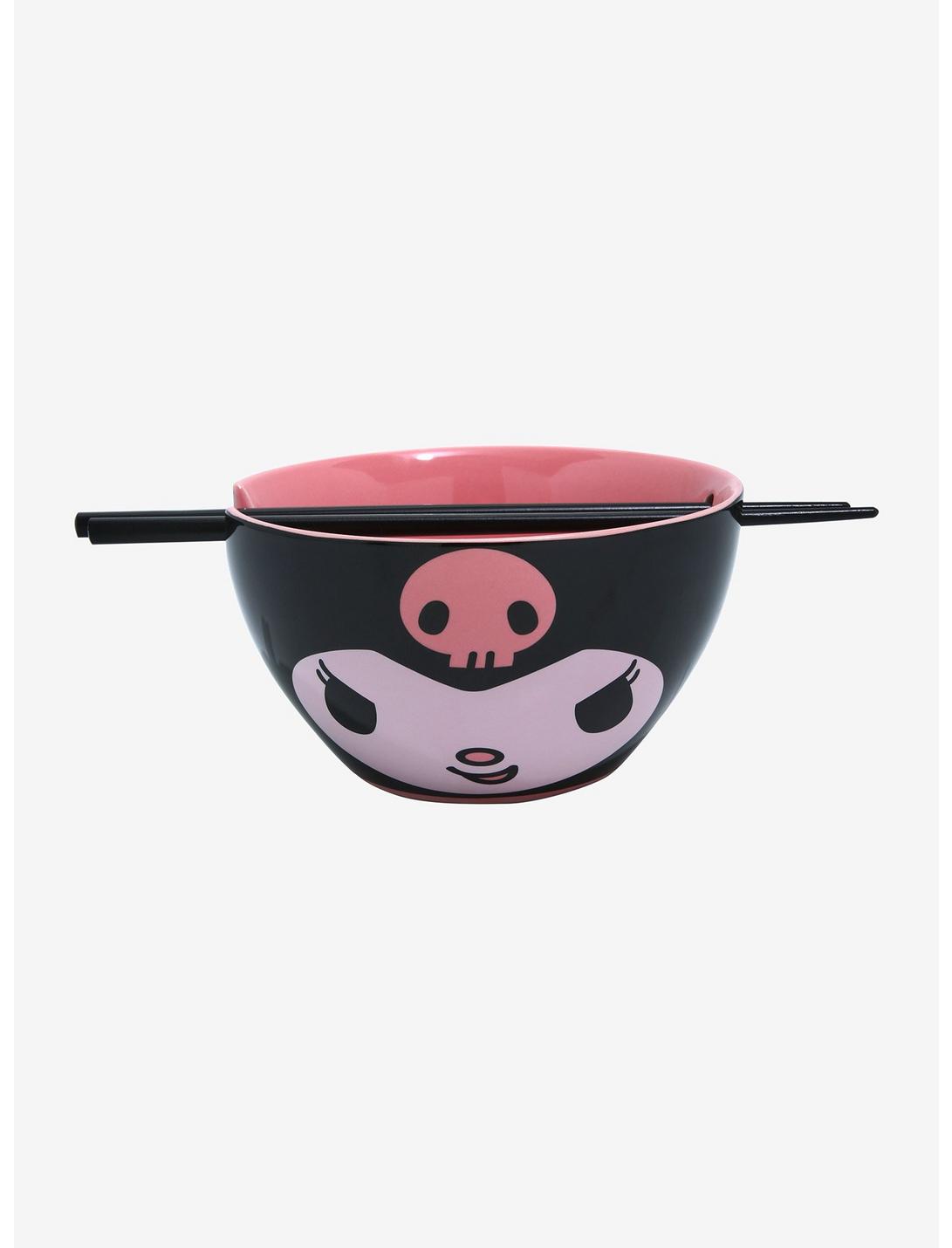 Kuromi Ramen Bowl With Chopsticks, , hi-res