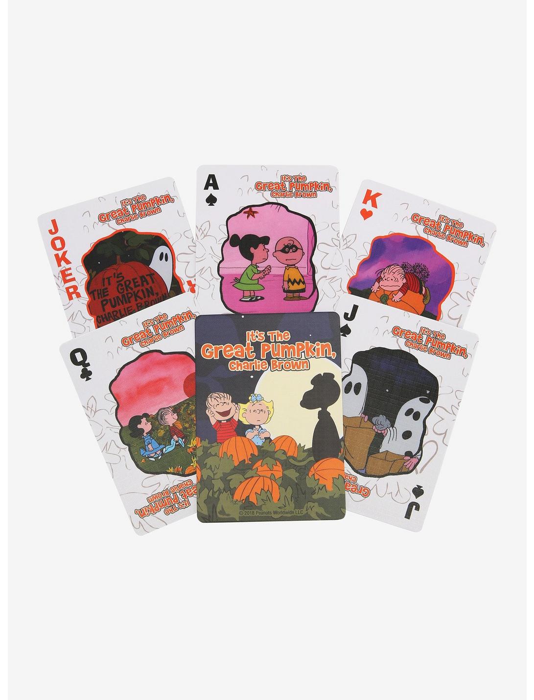 Peanuts It's The Great Pumpkin, Charlie Brown Playing Cards, , hi-res