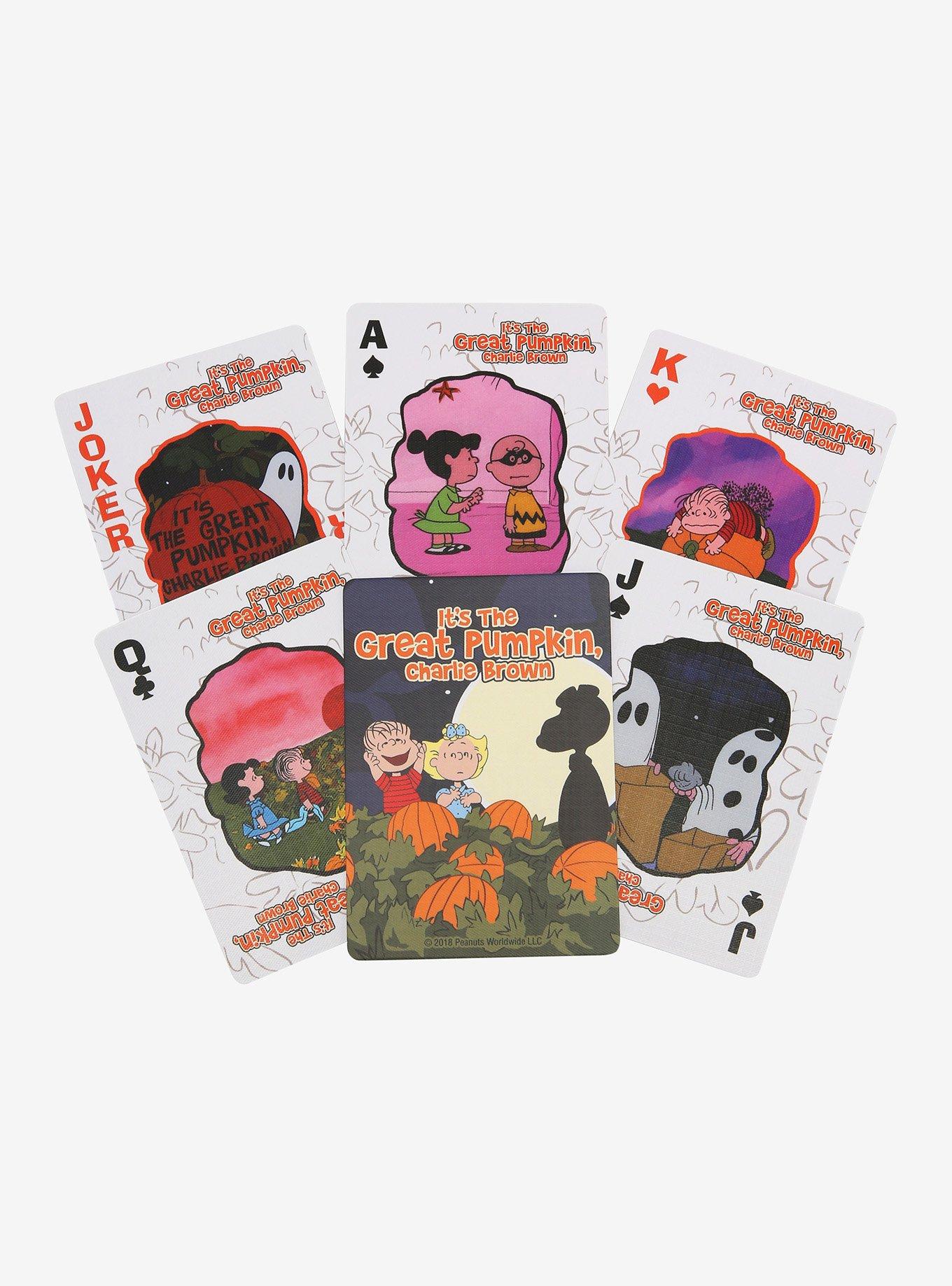 Peanuts It's The Great Pumpkin, Charlie Brown Playing Cards, , hi-res