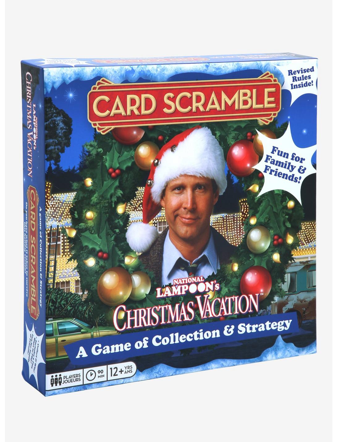 National Lampoon's Christmas Vacation Card Scramble Board Game, , hi-res